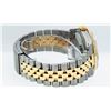 Image 3 : Rolex Mens 2 Tone Green Vignette Diamond Lugs Datejust Wristwatch