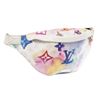 Image 2 : Louis Vuitton White Multicolor Watercolor Monogram Canvas Leather Discovery Bum