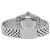 Image 8 : Rolex Mens Stainless Steel Green Diamond Lugs & Emerald Datejust Wristwatch