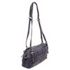 Image 3 : Prada Navy Blue Nappa Leather Gaufre Shoulder Bag