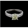 Image 2 : 1.77 ctw Diamond Ring - 14KT White Gold