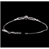 Image 3 : 0.67 ctw Diamond Bracelet - 14KT White Gold