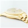 Image 9 : Rolex Mens 18K Yellow Gold Champagne Index Quickset President Wristwatch