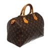 Image 3 : Louis Vuitton Brown Monogram Canvas Speedy 30 Satchel Bag