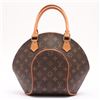 Image 2 : Louis Vuitton Brown Monogram Canvas Leather Ellipse PM Handbag