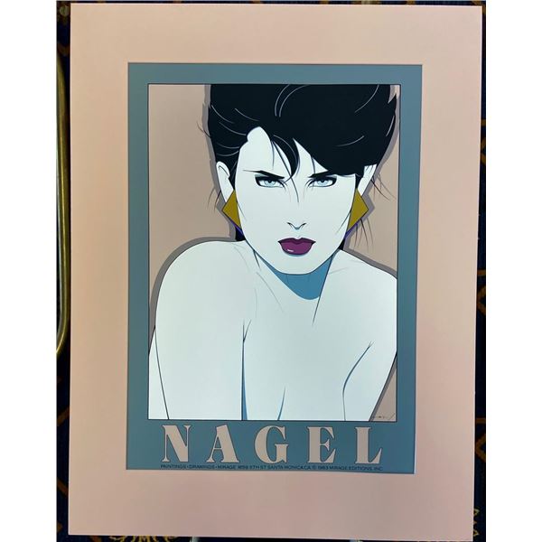 Patrick Nagel Exhibition Poster