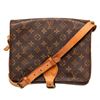 Image 1 : Louis Vuitton Brown Monogram Canvas Cartouchiere GM Shoulder Bag