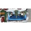 Image 2 : CHRISTMAS TRAIN LIGHTS UP AND PLAYS CARROLS WITH WIND UP
