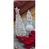 Image 2 : CHRISTMAS ORNAMENTS AND SOME MINI CRYSTAL FIGURINES