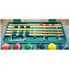 Image 4 : SIX PLAYER DELUXE CROQUET SET
