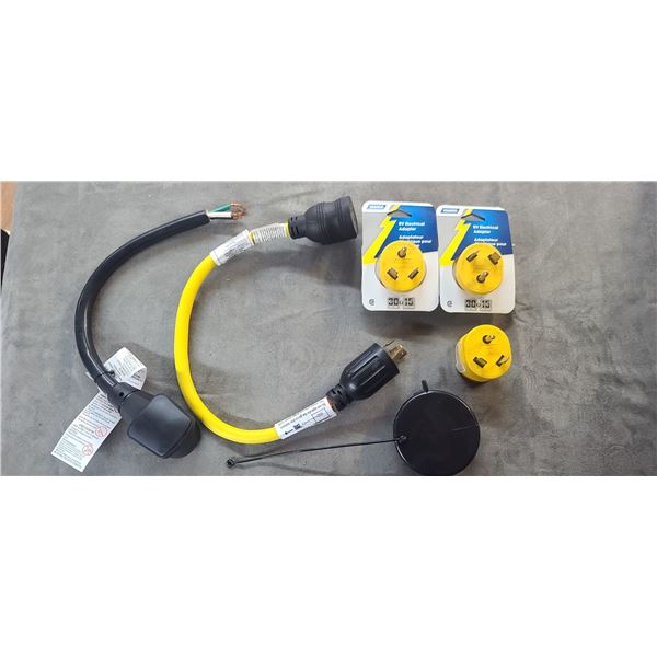 CAMCO RV ELECTRIC ADAPTER AND EXTENSIONS