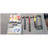 Image 1 : HACKSAW, HAMMERS, SOLDER KIT & GRK'S
