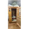 Image 13 : HEALTH MATE INFRARED SAUNA MODEL NUMER 012-0034C  HM-NSE-2-CD. COMES WITH BUILT IN RADIO. 74" X 49" 