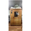 Image 18 : HEALTH MATE INFRARED SAUNA MODEL NUMER 012-0034C  HM-NSE-2-CD. COMES WITH BUILT IN RADIO. 74" X 49" 