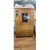 Image 1 : HEALTH MATE INFRARED SAUNA MODEL NUMER 012-0034C  HM-NSE-2-CD. COMES WITH BUILT IN RADIO. 74" X 49" 