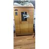 Image 23 : HEALTH MATE INFRARED SAUNA MODEL NUMER 012-0034C  HM-NSE-2-CD. COMES WITH BUILT IN RADIO. 74" X 49" 