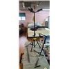 Image 1 : HERCULES GUITAR STAND (HOLDS THREE GUITARS) AND TWO SINGLE HOLDERS