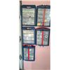 Image 1 : FIVE MASTERCRAFT PART BINS WALL MOUNTABLE - COMES WITH CONTENT (PLEASE SEE IMAGES FOR MORE DETAILS)