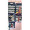 Image 3 : FIVE MASTERCRAFT PART BINS WALL MOUNTABLE - COMES WITH CONTENT (PLEASE SEE IMAGES FOR MORE DETAILS)