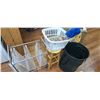 LAUNDRY HAMPERS AND BAR STOOL