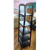 Image 1 : FIVE TIERED WALNUT SHELVING UNIT