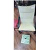 Image 2 : PATIO FURNITURE: TABLE, CHAIRS AND A FOOT STOOL