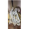 Image 7 : LARGE OT OF BATTERIES AND SSOME COAT HANGERS
