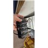 Image 16 : STERILITE STORAGE UNIT WITH MISC HOUSEHOLD ITEMS: LIGHT BULBS, BATTERIES AND SMALL STEP STOOL
