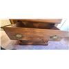 Image 23 : TWO MATCHING SOLID WOOD DOUBLE HIGHBOY DRESSERS ONE WITH JEWELRY DRAWS AND CLOTHING DRAWERS THE OTHE