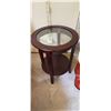 Image 1 : GLASS TOP END TABLE