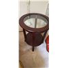 Image 2 : GLASS TOP END TABLE
