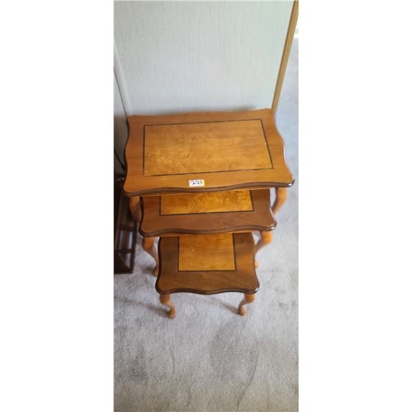 THREE NESTING TABLES