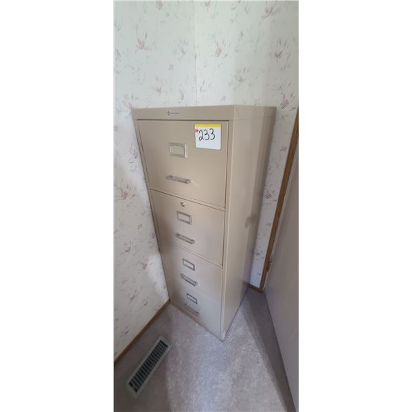 FOUR DRAWER FILING CABINET