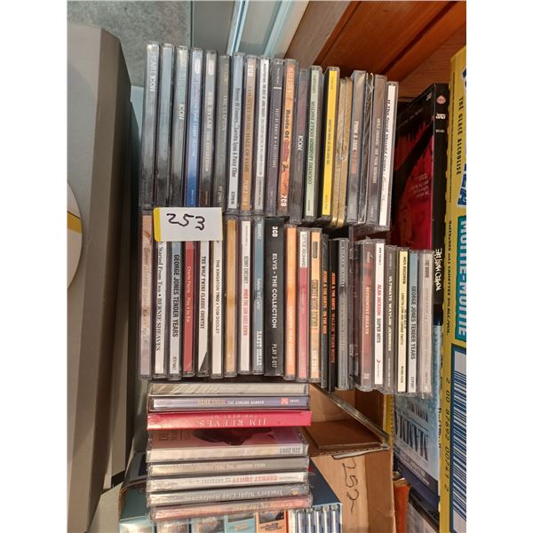  ASSORTMENT OF MUSIC CD'S