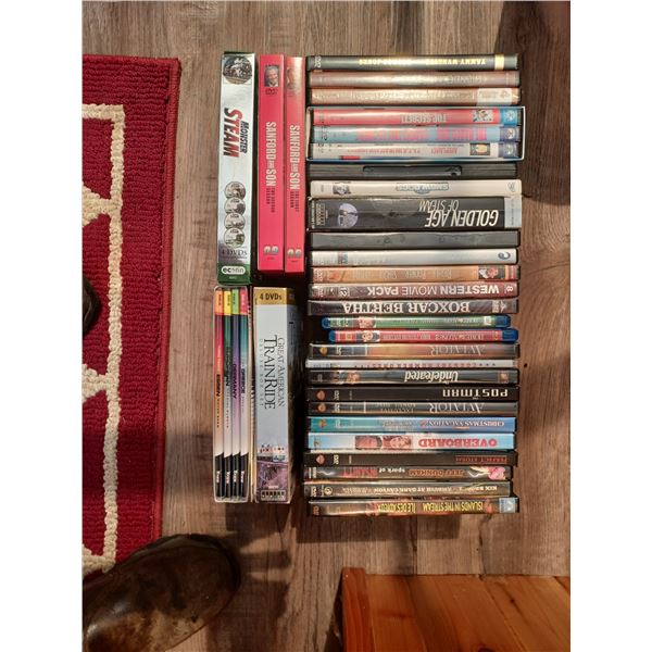 AN ASSORTMENT OF DVD'S - MOVIES AND DOCUMENTARIES - PLEASE SEE IMAGES FOR MORE DETAILS