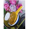Image 1 : THREE FLATS OF ASSORTED DISHES & MISC ITEMS. PLEASE SEE IMAGES FOR MORE INFO.
