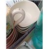 Image 8 : THREE FLATS OF ASSORTED DISHES & MISC ITEMS. PLEASE SEE IMAGES FOR MORE INFO.