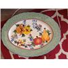 Image 4 : STACK OF LARGE CERAMIC PLATTERS