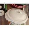 Image 2 : 3 CERAMIC/STONEWARE DUTCH OVEN COOK POTS