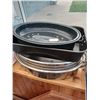 Image 2 : FOUR LARGE ROASTER TRAYS/ROASTING PANS