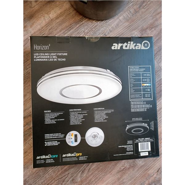 LED CEILING FIXTURE - UNUSED - ARTIKA