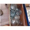Image 2 : TWO BOXES OF MUGS AND GLASSES AND A HAMPER WITH CANNING JARS