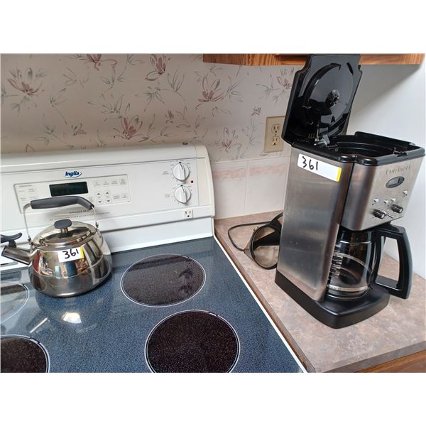 CUISINART COFFEE MAKER , KETTLE