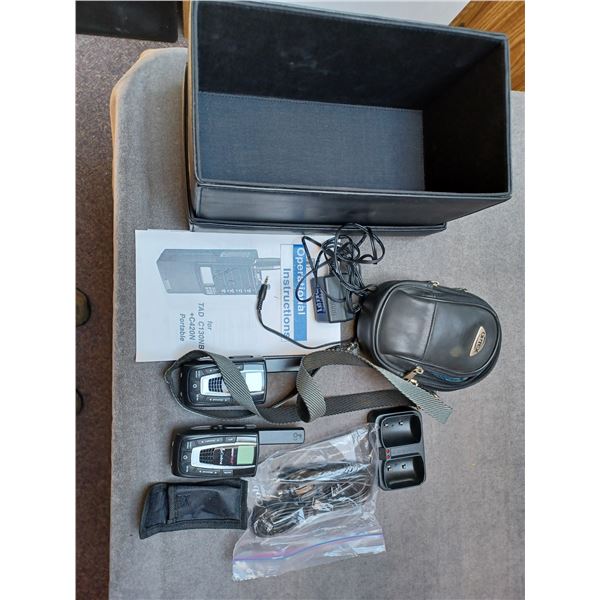 COBRA WALKIE-TALKIES. COMLETE SET AND BOTH WORK