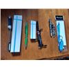 Image 1 : TWO SCREWDRIVERS, THREE FLEXIBLE KNIVES, TEN POCKETKNIVES, FIVE PENS, AND FOUR KEYCHAIN LED LIGHT