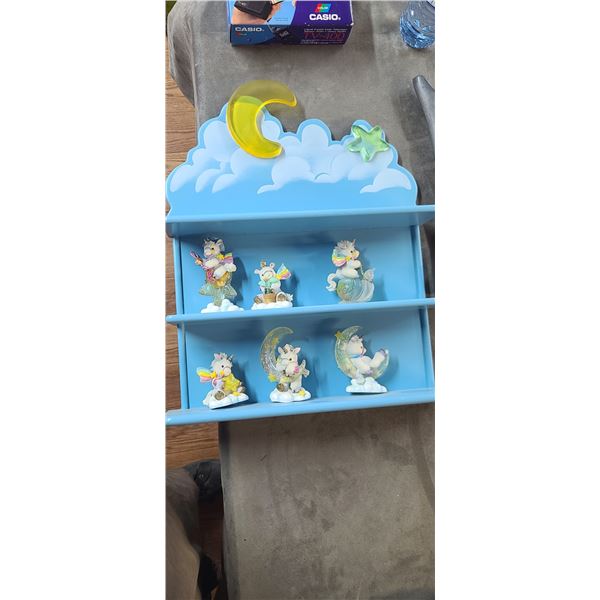 UNICORN FIGURINES AND COMPLIMENTARY FIGURINE STAND