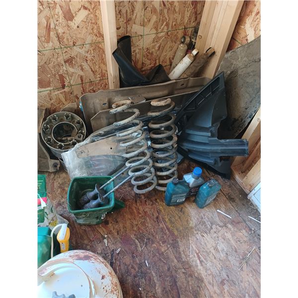 LIFT/SPRING KIT FOR F350 FORD; SNOWMOBILE OIL