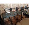 Image 1 : 4- BAR/LUNCHEON COUNTER STOOLS 30"H