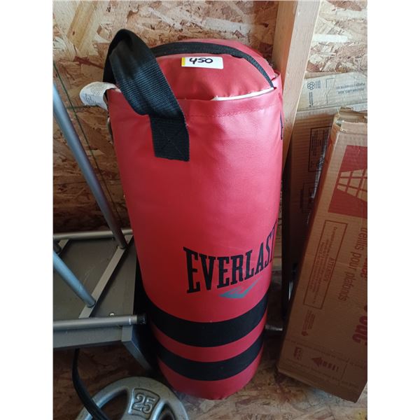 "EVERLAST" 11"D X 30"L PUNCHING BAG