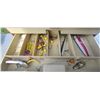 Image 27 : 2 TACKLE BOXES W/ CONTENTS & FISHING WHIRL-A-GIG